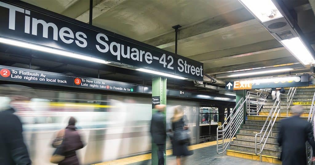 NYC Subway-Times Square station